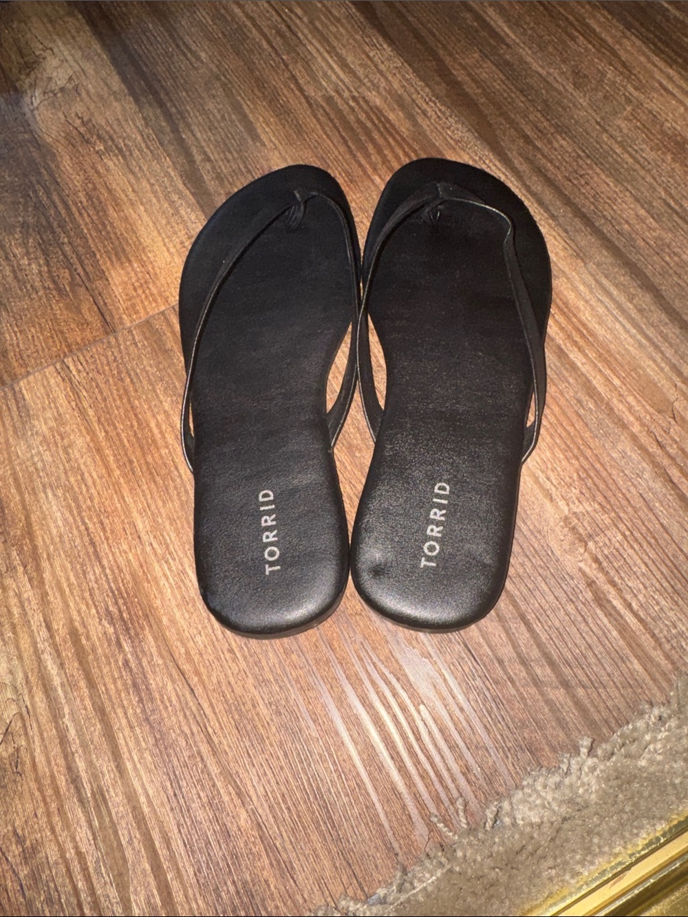 torrid Black Minimalist Women's Flip Flop Sandals
